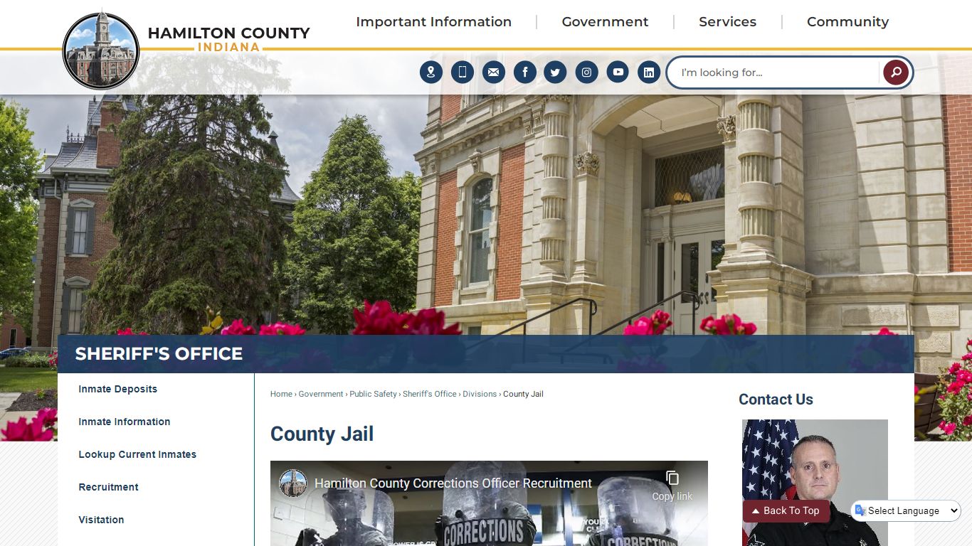County Jail | Hamilton County, IN